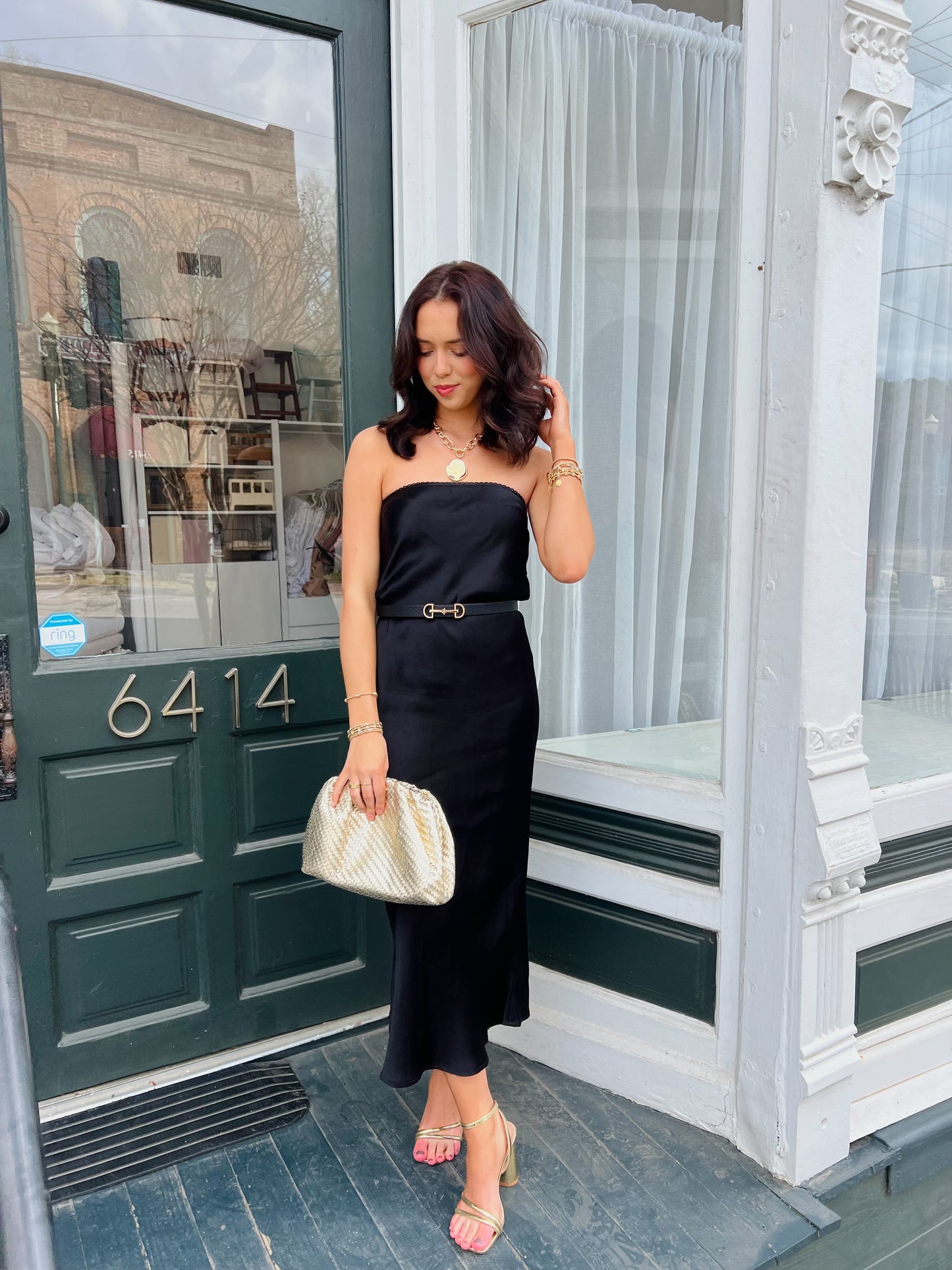 Celine Silk Maxi Skirt