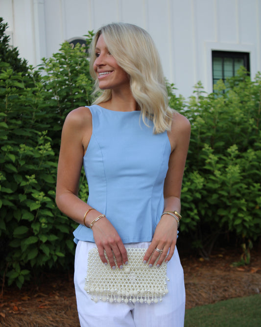 Annina Peplum Top